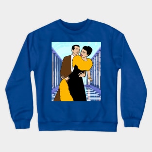 Couple Dancing Romantic Dance Crewneck Sweatshirt